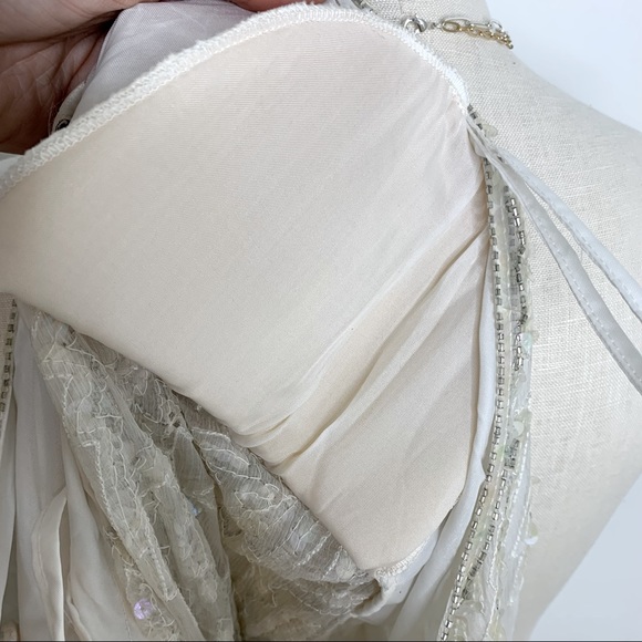 Vintage Scala sequin wedding cocktail dress - Picture 10 of 11